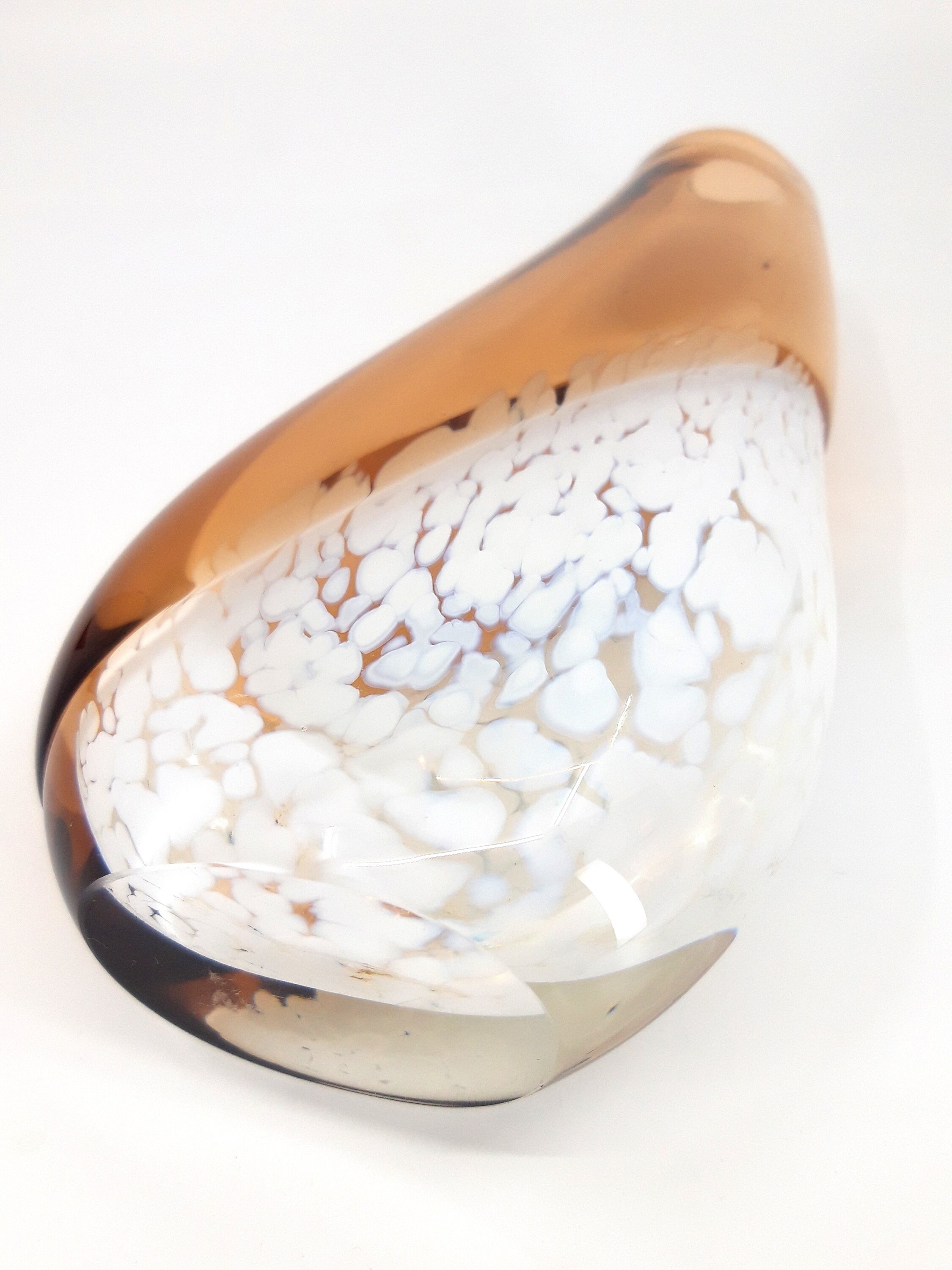 Ladislav Palecek Skrdlovice Czech Glass Vase - Etsy