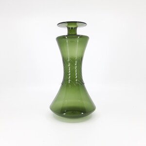 Mid-Century Hand-made German Glass Vase