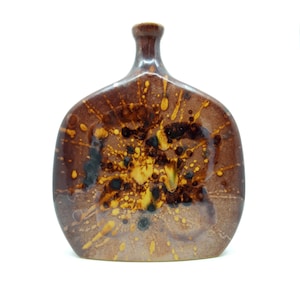 Tschechoslowakische Vintage Antonin Skoda Jihotvar Keramik Vase