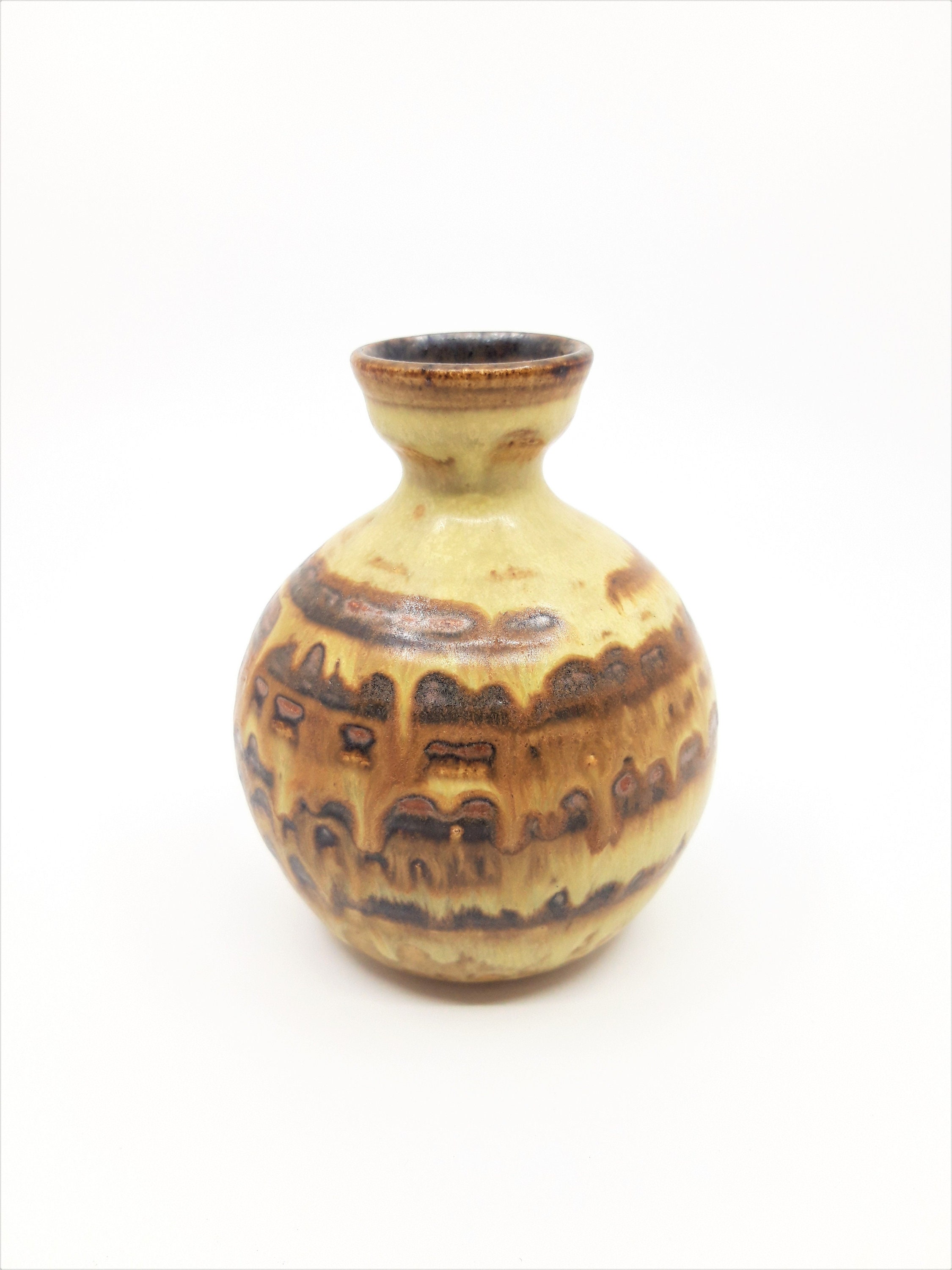 ヴィンテージ西ドイツ花瓶 - Etsy 日本