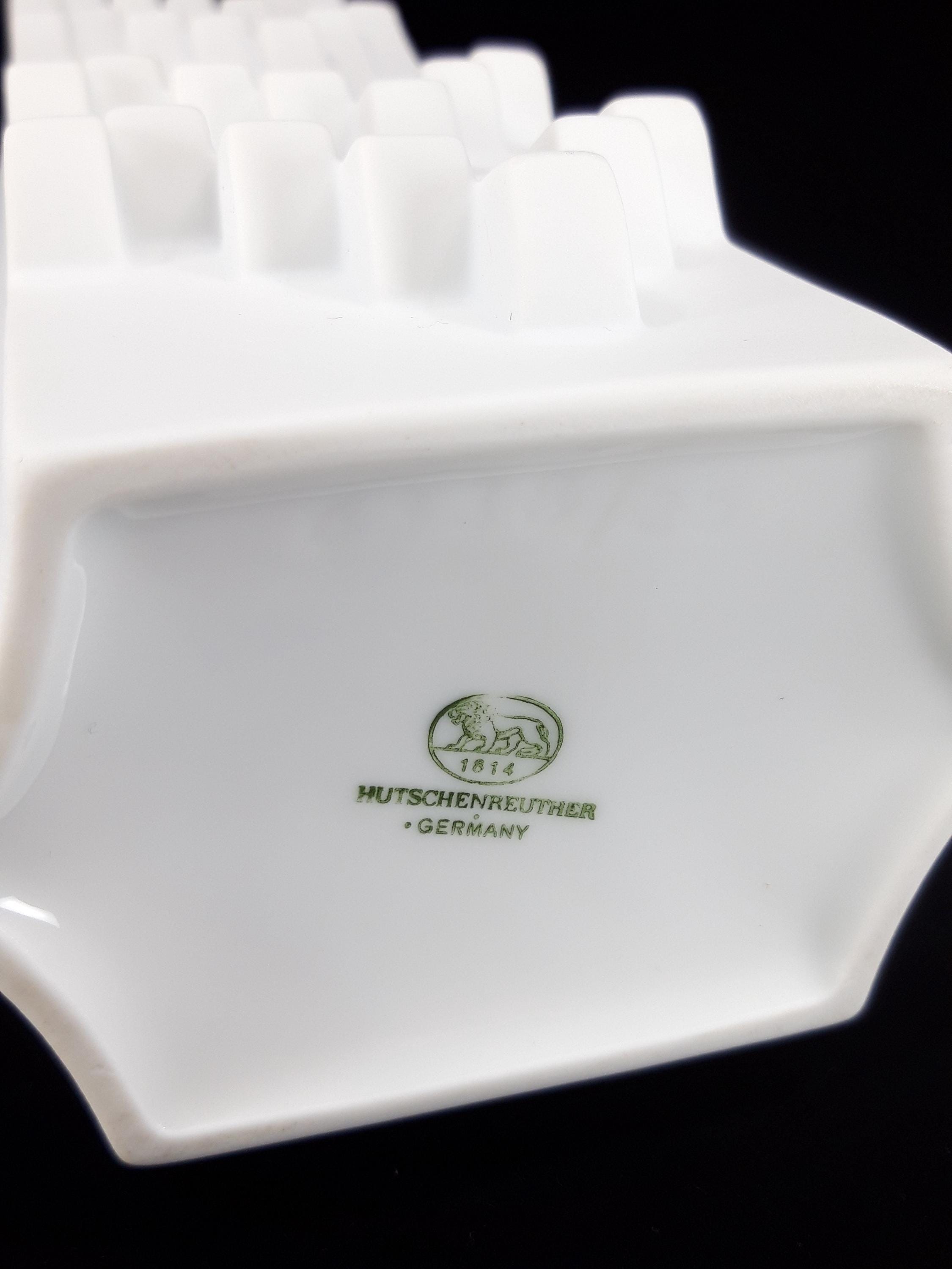 ミッドセンチュリーのドイツ製フッチェンロイターの素焼き磁器製