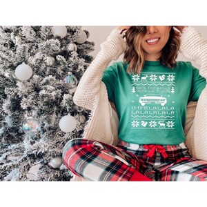 Camiseta sobrenatural / Camisetas sobrenaturales / Camiseta navideña sobrenatural / Suéter navideño feo / Camiseta navideña sobrenatural / Camiseta navideña imagen 4