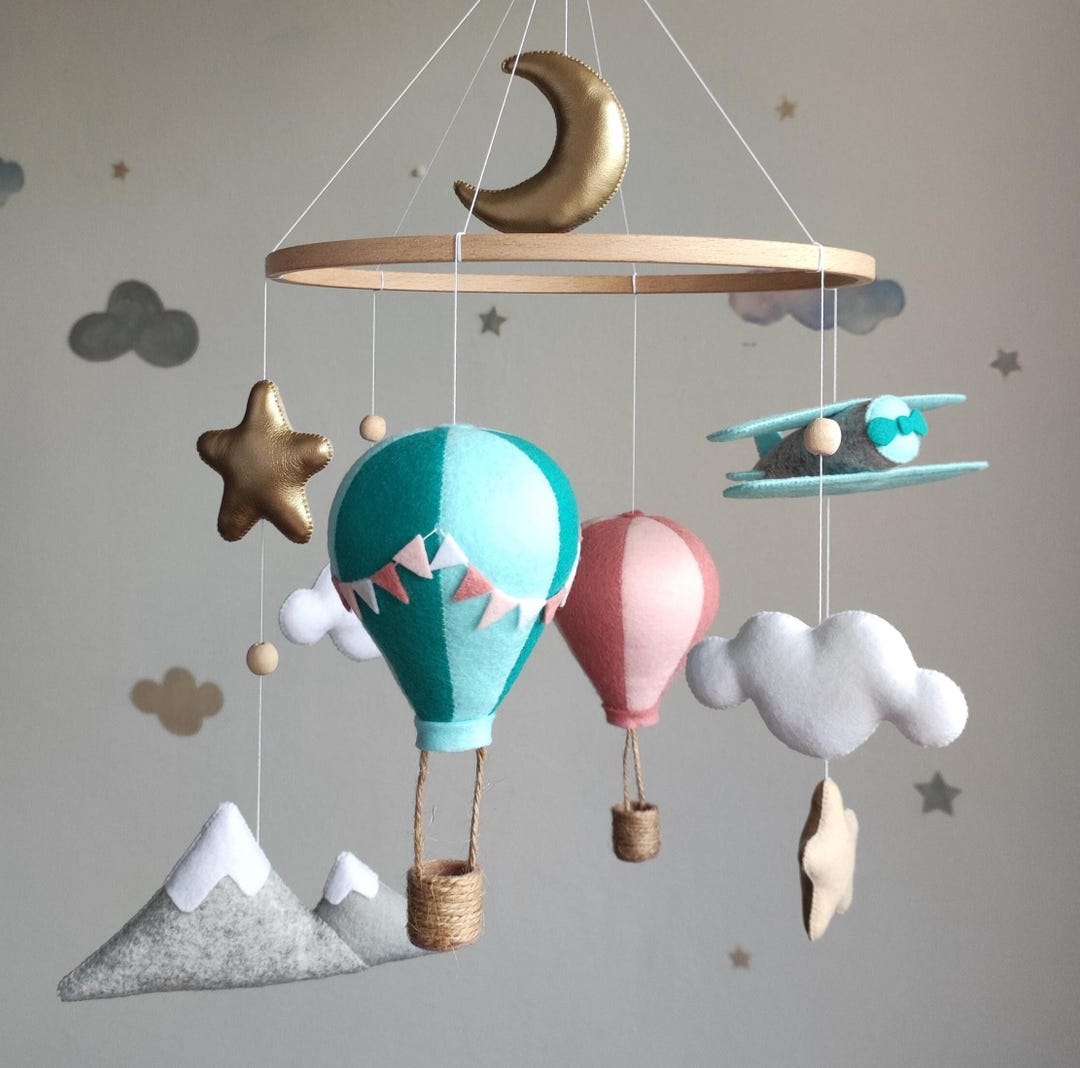 Mongolfiera Toys Center Palloncini Mobile Per La Cameretta Dei