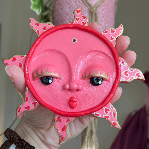 Self-Love Sun Face Incense Holder