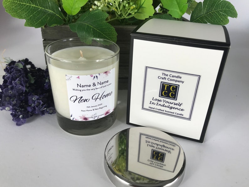 Personalised New Home Scented Candle. Home Decor Candle. New Etsy UK
