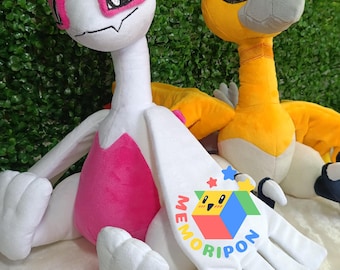 Dragon and Bird Sitting Plush handmade cute kawaii