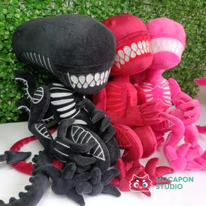 Alien Xenomorph plushie handmade