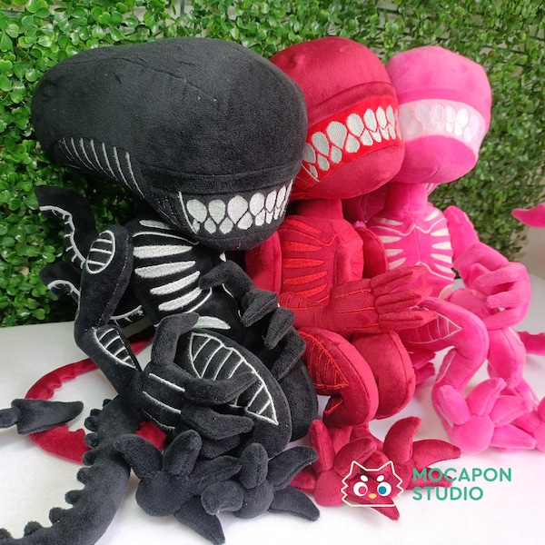 Alien Xenomorph plushie handmade