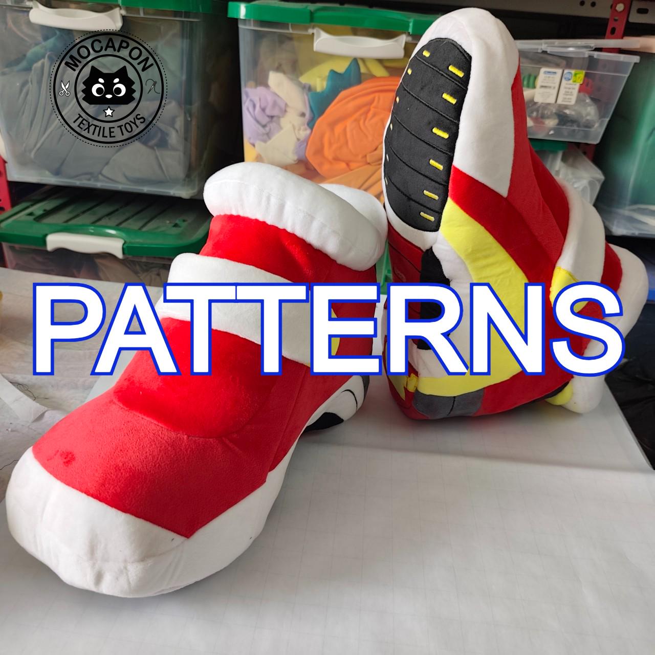 Sonic Soap Shoes Plush - Etsy UK