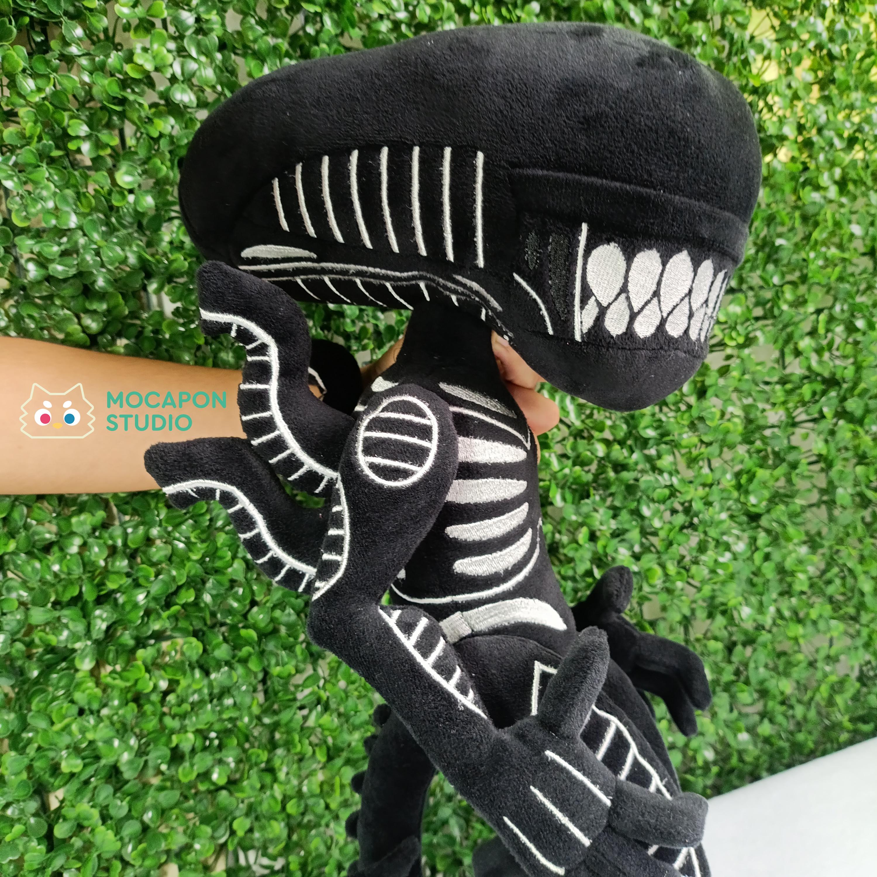 Alien Xenomorph Plushie Sewing Pattern PDF Gif Cute Plushie - Etsy