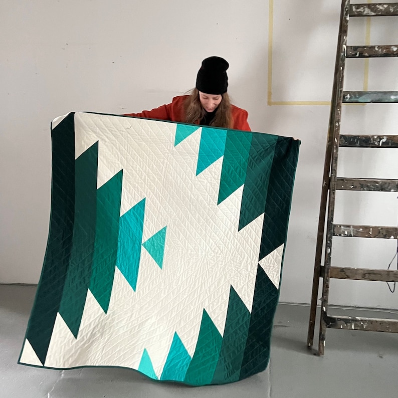Tor Quilt - Modern Pdf Quilt Pattern - Etsy