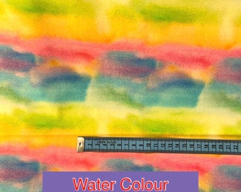Water Colour Rainbow fabric - Little Johnny Collection