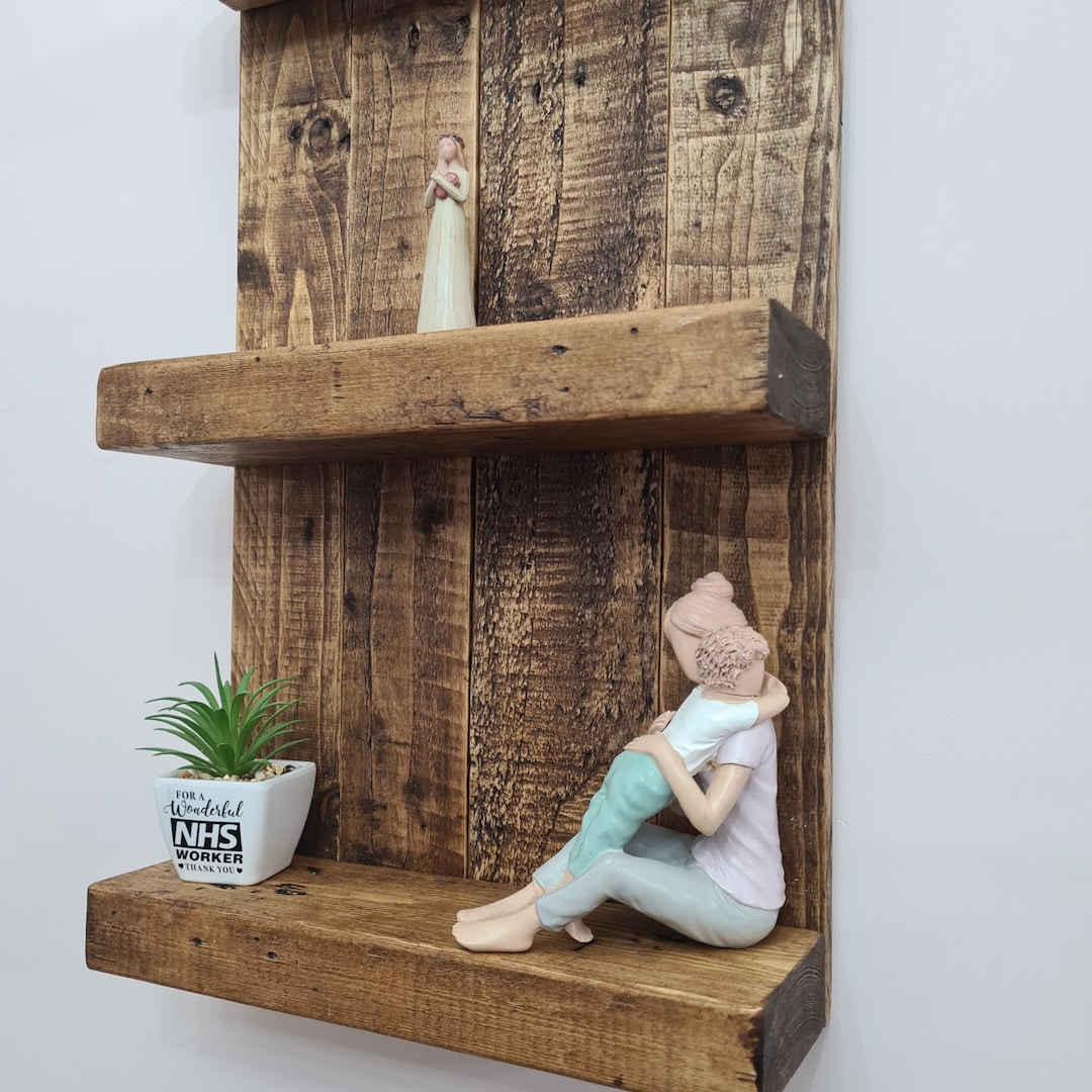 Rustic Display Shelf - Etsy