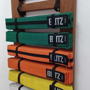 Martial Arts / Karate  Belt Holder Display