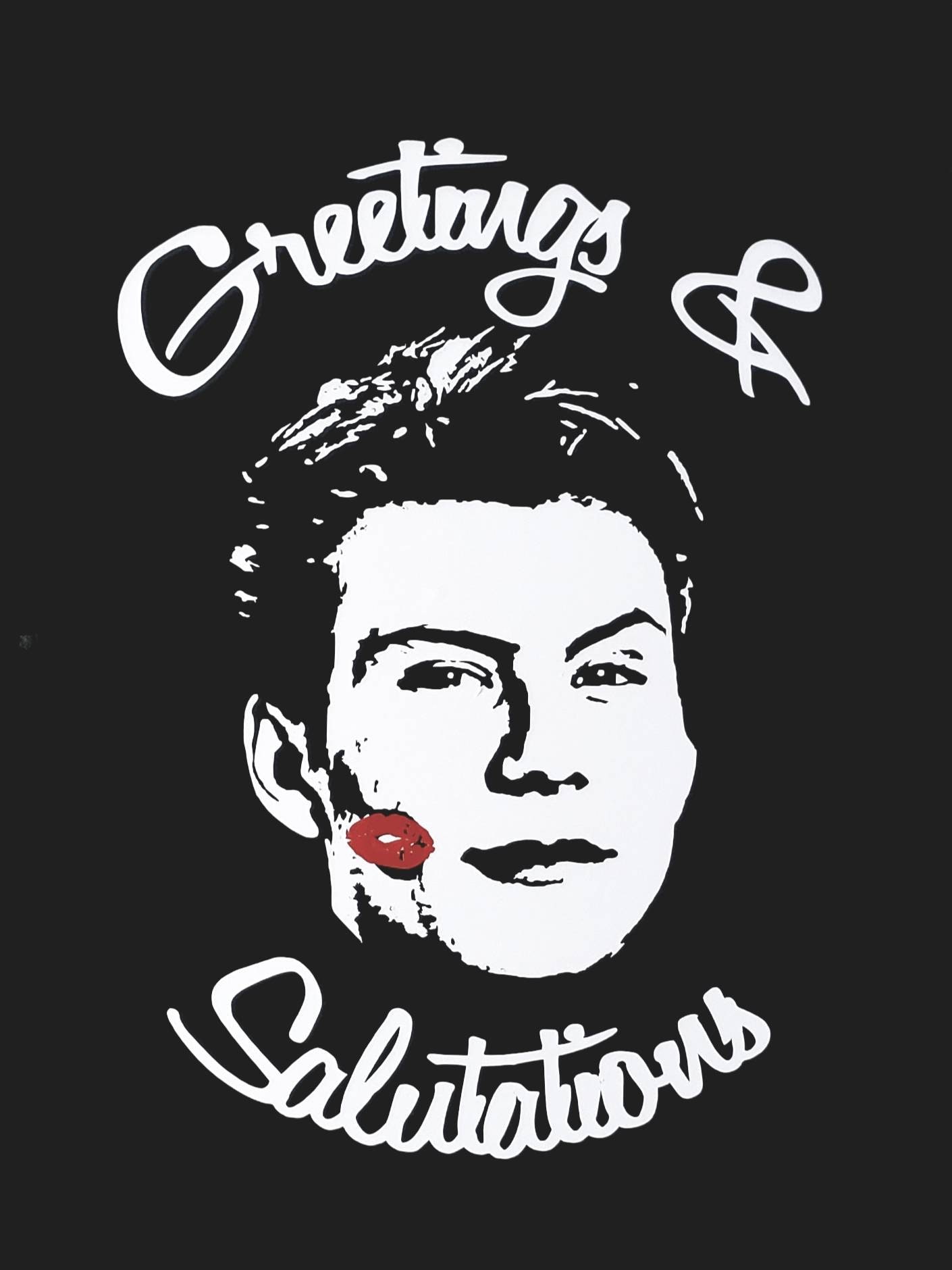 The Greetings and Salutations Decal. Vinyl Sticker of JD Dean Etsy