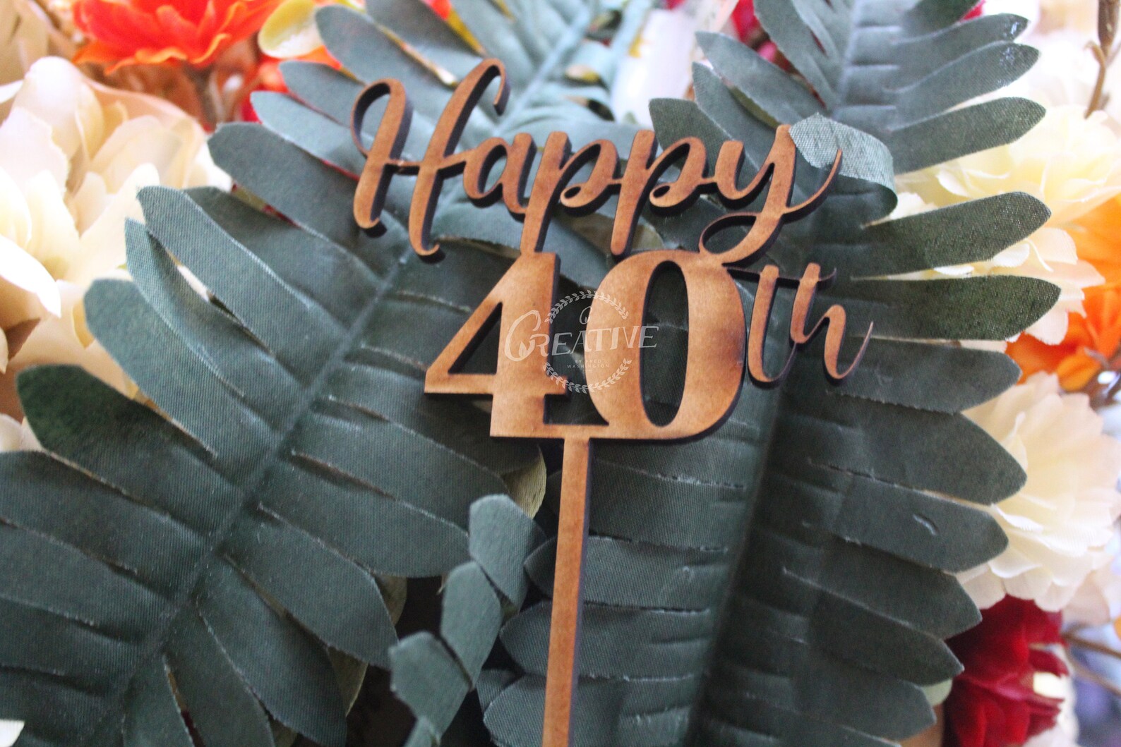 Download Happy 40th Birthday/Anniversary SVG File | Etsy