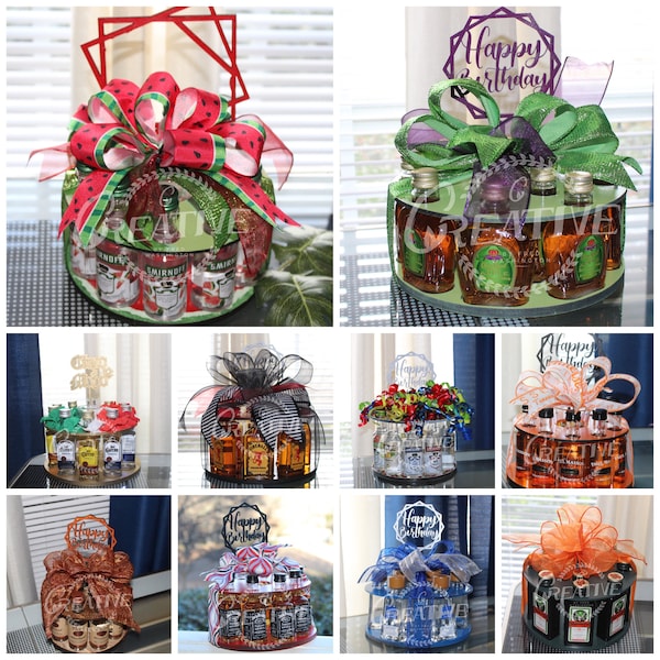 Shot Cake Kits, 21st Birthday, Wedding, Groomsmen, Bridesmaids, Baby Shower, Mother’s Day, Graduation 2023, **Alcohol Not Included**