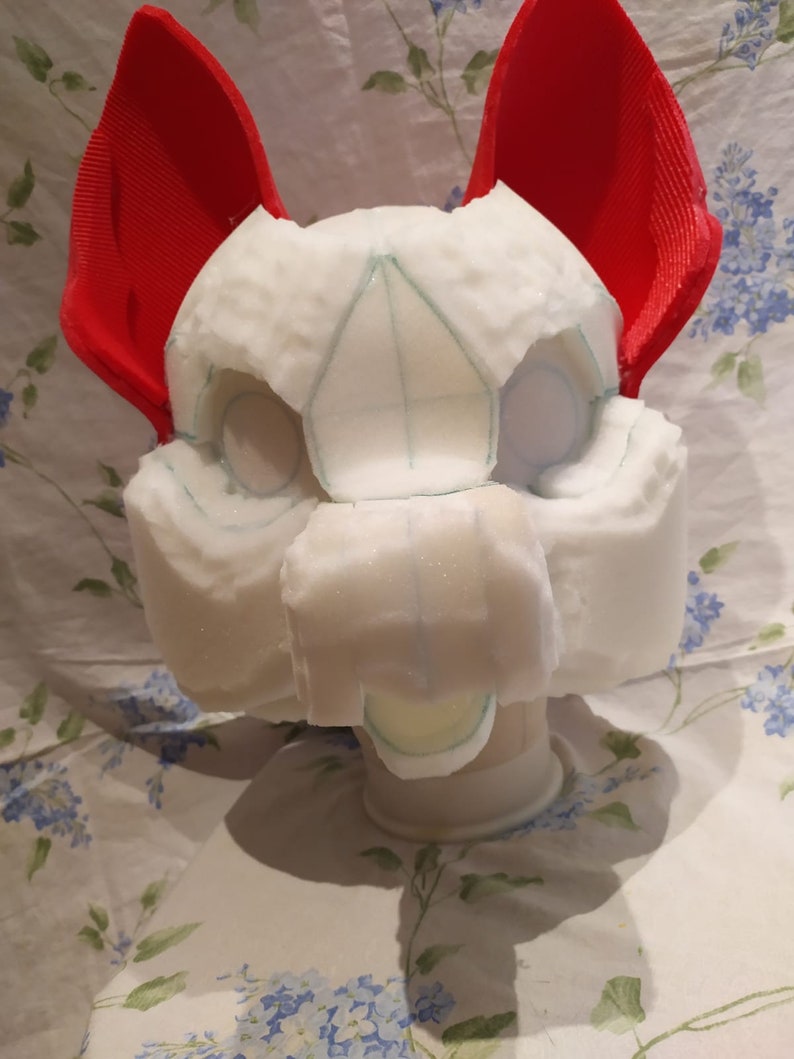 Cheap Fursuit Head Canine Base/Kemono/Furry | Etsy