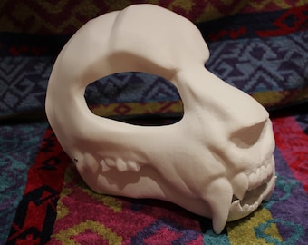SKULLCAT HEAD BASE fursuit 3D printed