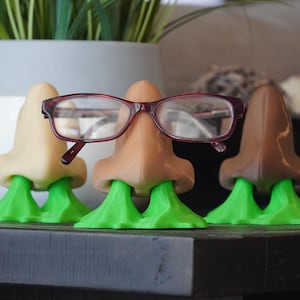 Sniffles the Glasses Holder Stand Eye Glasses Stand Sunglasses Holder Father in law gift Glasses Holder Stand