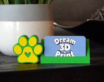 Dog Groomer Business Card Holder - Dog Groomer Gift Pet Groomer Gift Pet Grooming Gift Mobile Dog Groomer Pet Store Gift