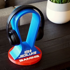 Personalized Headphone Holder Gaming Accessories Boyfriend Gifts Headphone Stand