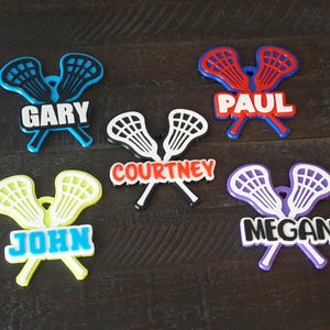 Lacrosse Tough Bag Tag Personalized Lacrosse Bag Tag Custom Lacrosse Keychain Lacrosse Backpack Tag Personalized Lacrosse Keychain