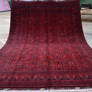 Turkmen Oriental rug, Discounted Price, Handmade Rug, Khal Mohammadi Rug, Area Rug, Oriental Rug, Afghan Rug, Large Afghan rug, Turkoman rug