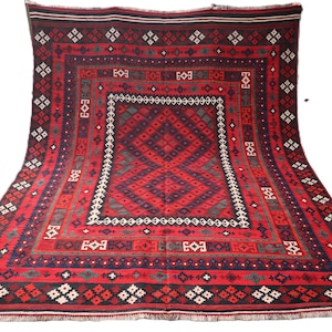 Afghan Kilim Rug - Etsy