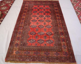 コレクターズピースラグ 4'0x7'3 ft ヴィンテージコーカサスローパイル