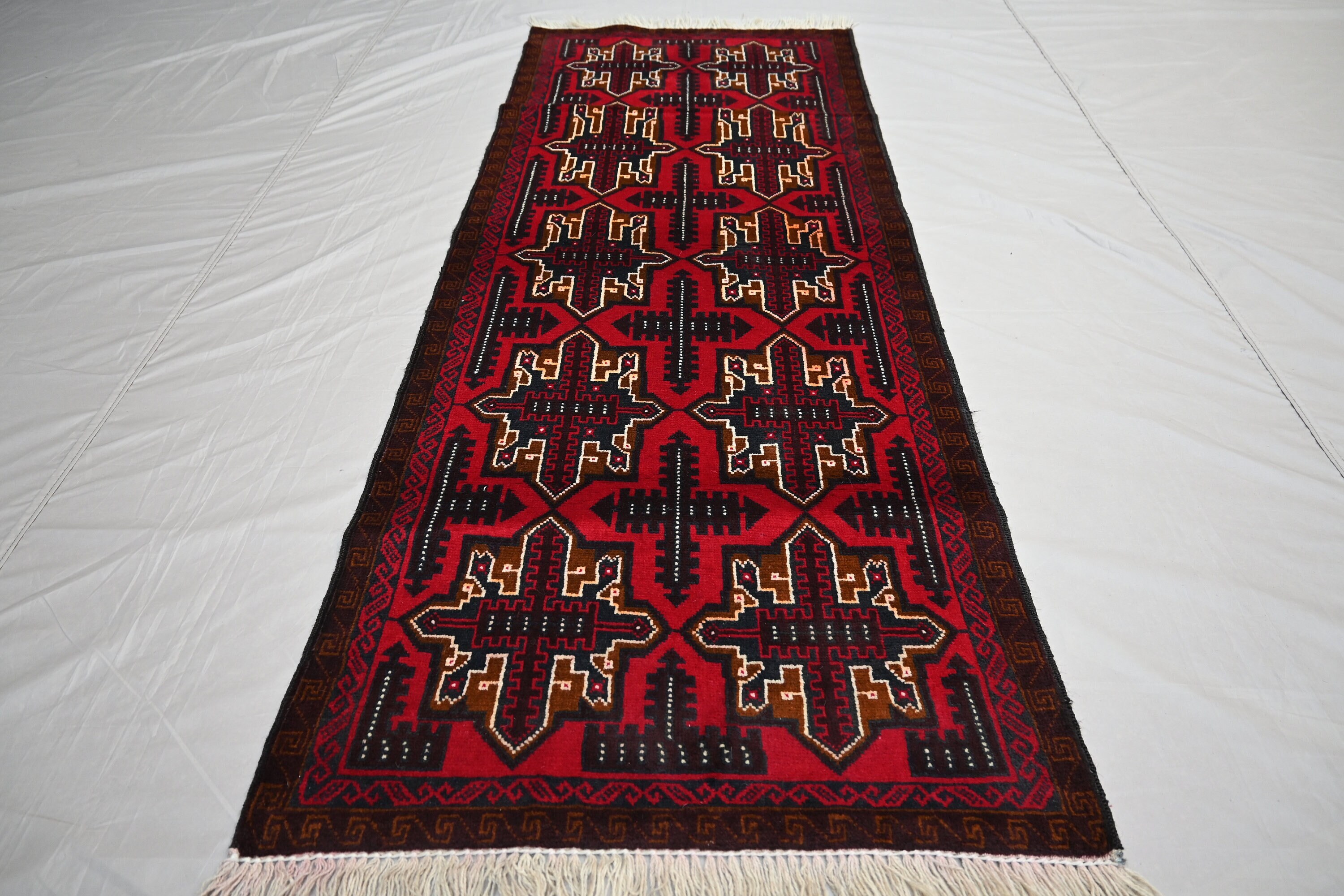 ラグ・カーペット Afghan baluch taimani rug Baluch Afghan Taimani Tribe, 40″x50″, D0920 – DECORUM