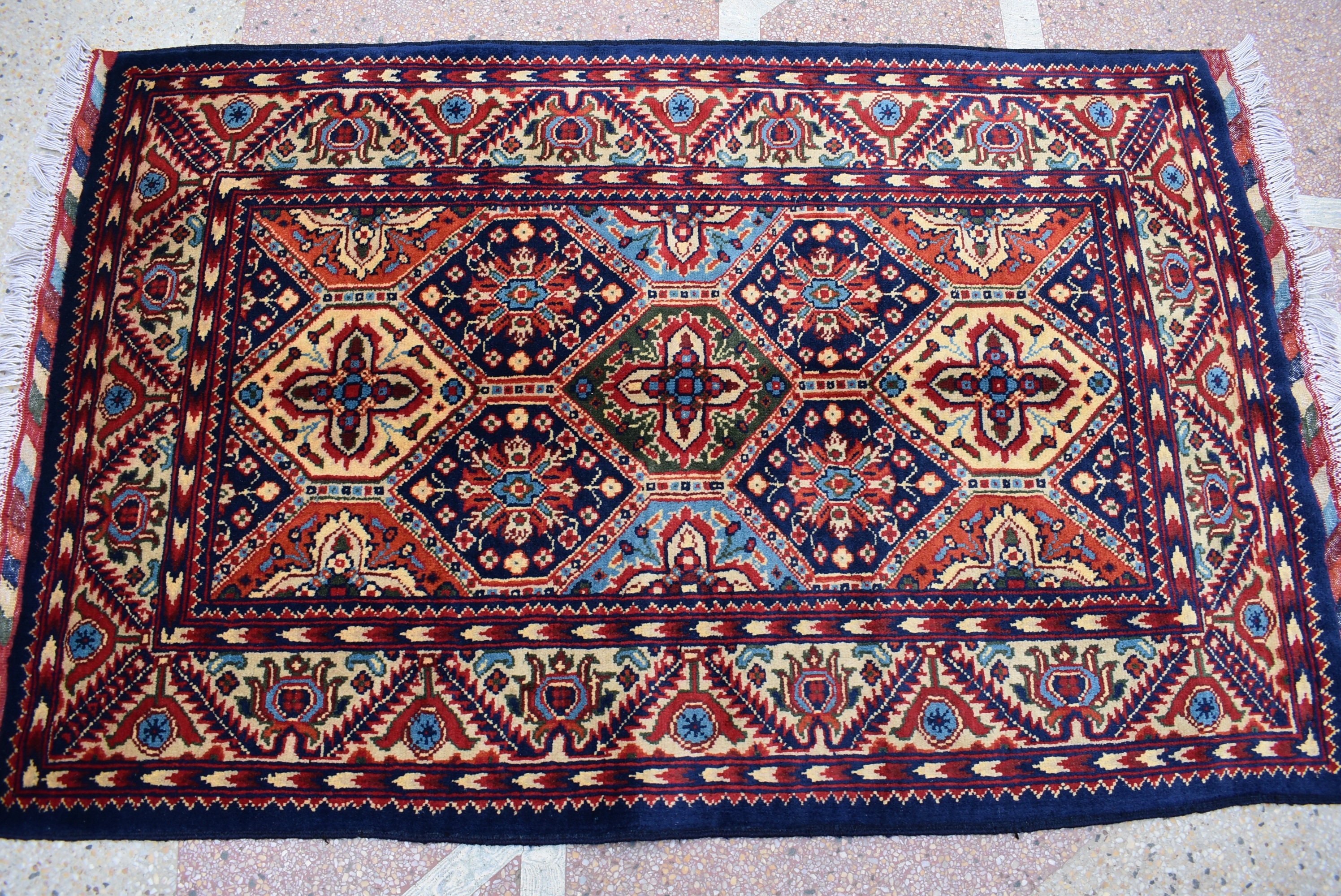 Afghan Rug Vegetable Dye Tribal Carpet Gorgeous Vintage Rug Gaba rug rug mat **Buy 2 in just 155 USD** Turkmen rug Small Rug 2x3