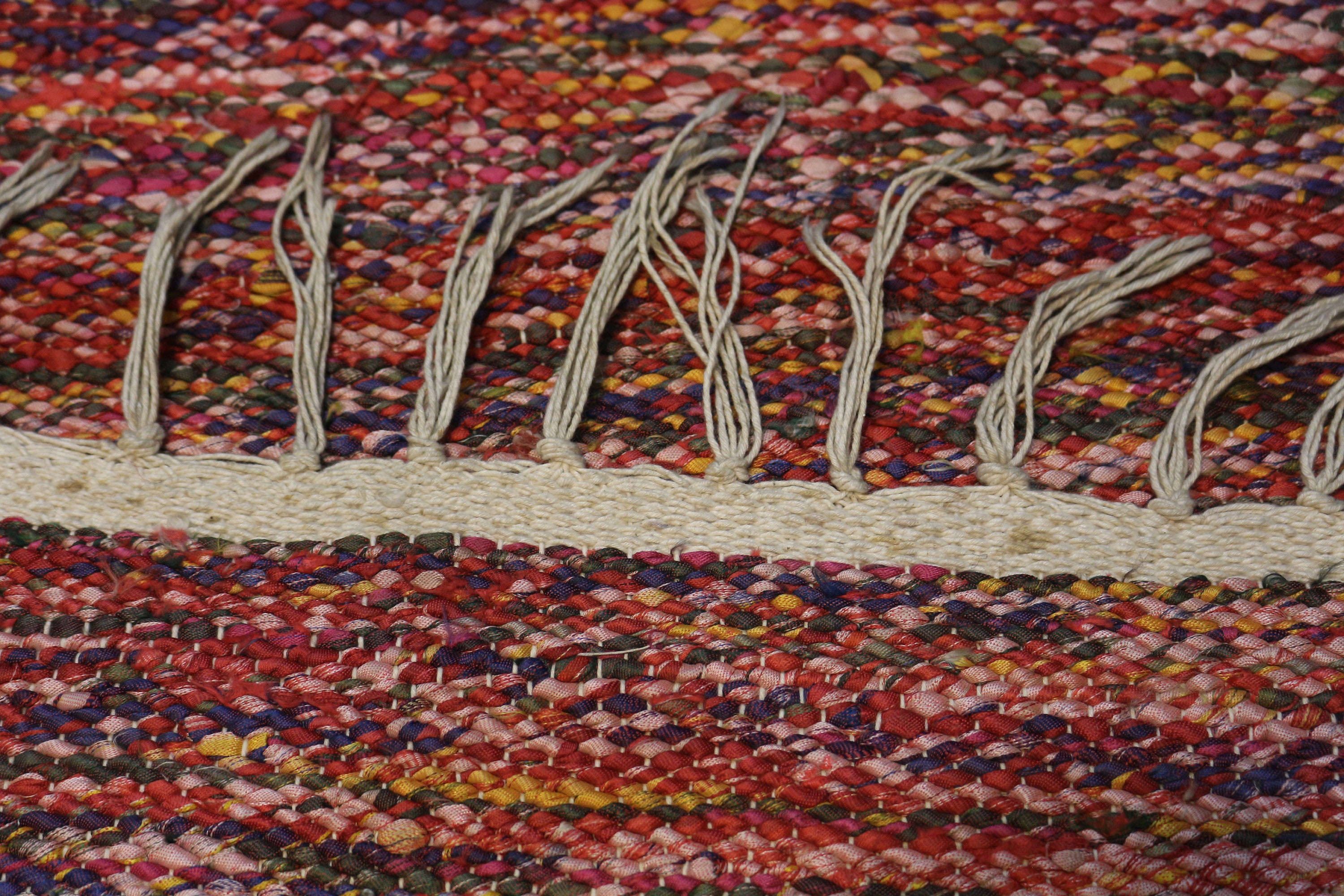 ビンテージ　アフガンラグ キリム　アンティーク 敷物　インテリア ヴィンテージアフガンキリムラグ、3.11 x 2.0フィート、ヴィンテージ