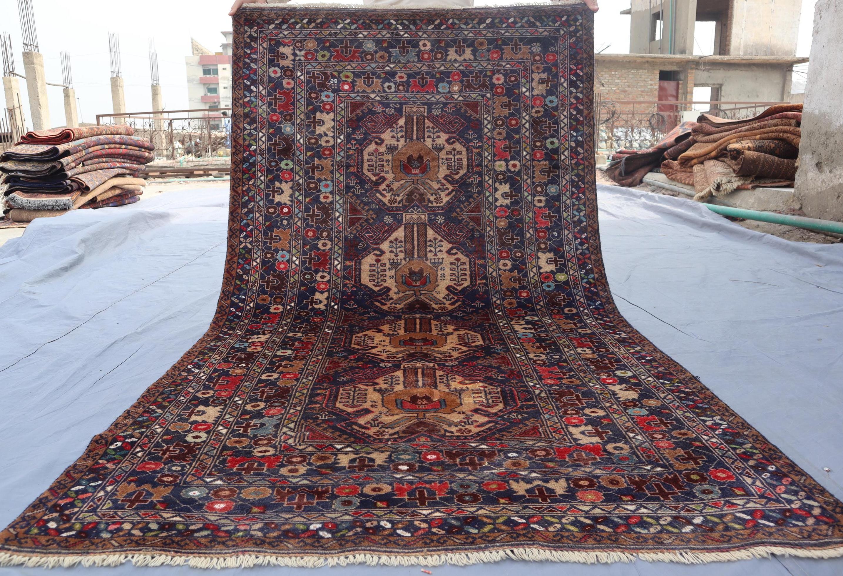 ⚪︎Vintage Rug⚪︎233cm×74cm　バルーチ族　ペルシャ　80s アンティーク・バルーチ族ラグ ペルシャ 20世紀初頭 | Kawasemi Rug