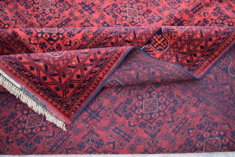 Gorgeous Handmade Afghan Rugs, Traditional 100% Wool Khall Mohammdi ...