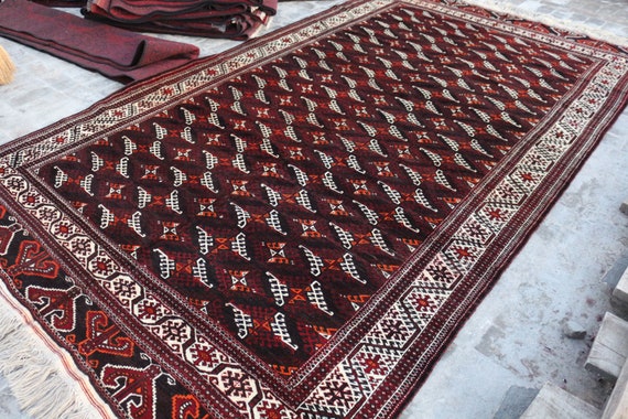 S、101サイズ、12.11 x 7.2フィートの見事なゴージャスなアンティーク