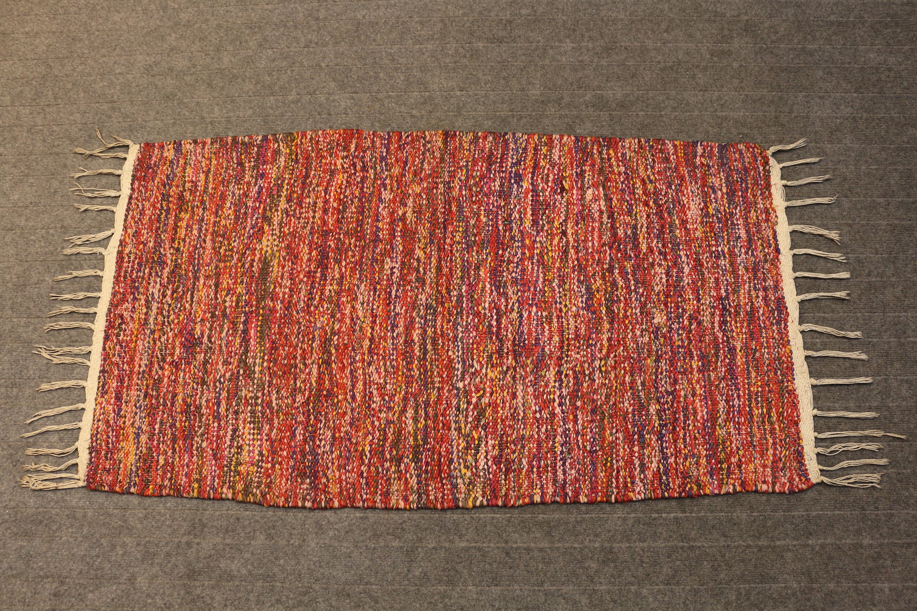 ヴィンテージアフガンキリムラグ、3.11 x 2.0フィート、ヴィンテージ