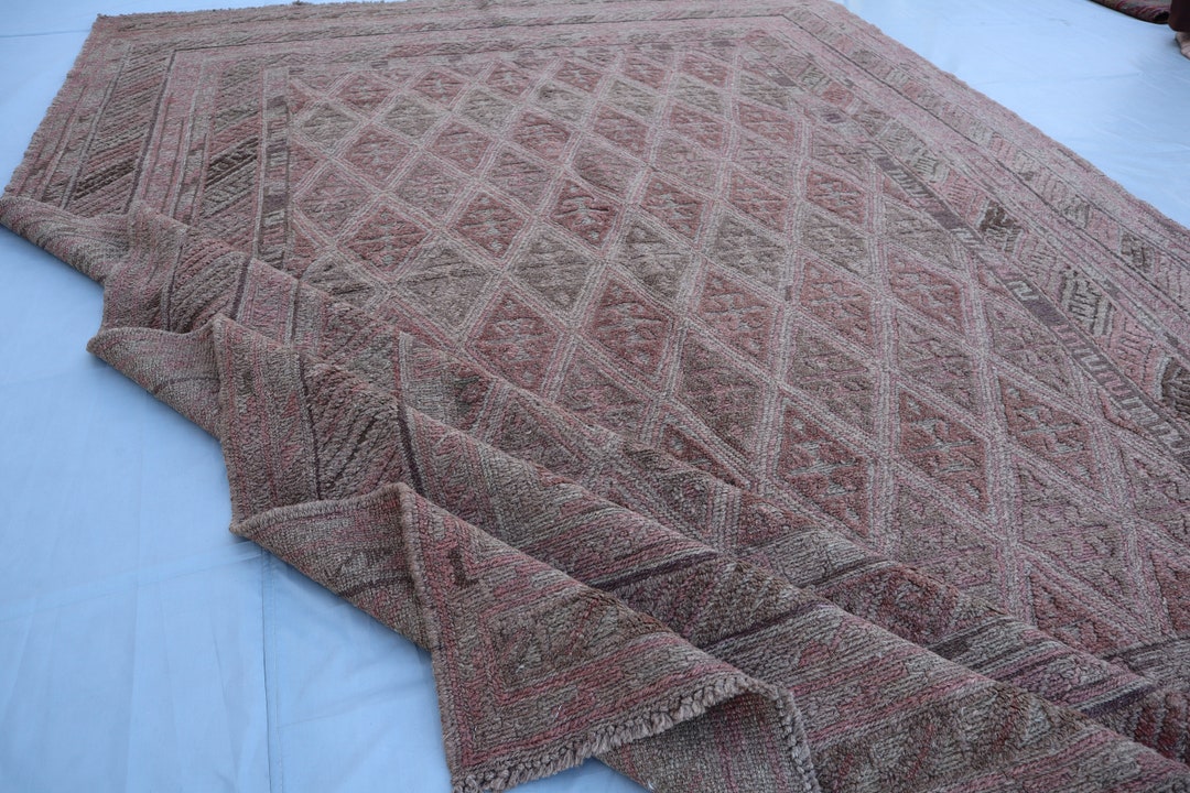 Afghan Mashwani Rug – Overdyed main image 0