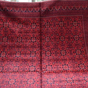 Custom Size, Large Afghan Handmade Rug, Afghan Rug, Tribal Rug, Turkmen Rug, Khamyab , Area Rug, Oriental Rug, Bukhara Large living room rug