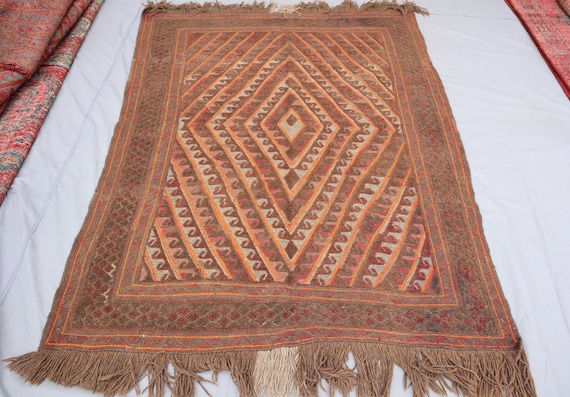 5x6 アフガニスタンアンティークラグ メシュワニ ベルジェスタラグ