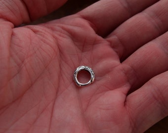 Orecchini Celti In Argento Sterling 925 Con Nodo E Rune Vichinghe – Gioielli Nordici Uomo E Donna, Ipoallergenici, Idea Regalo