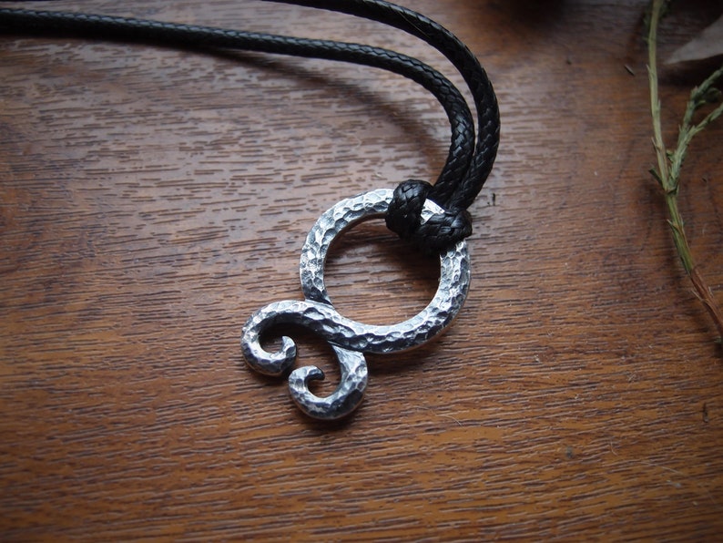 Big Sterling silver Viking Troll Cross viking pendant FREE SHIPPING