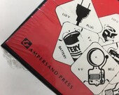 Vintage AC DC Electric Circuit Card Game Ampersand Sealed Minor Corner Dmg
