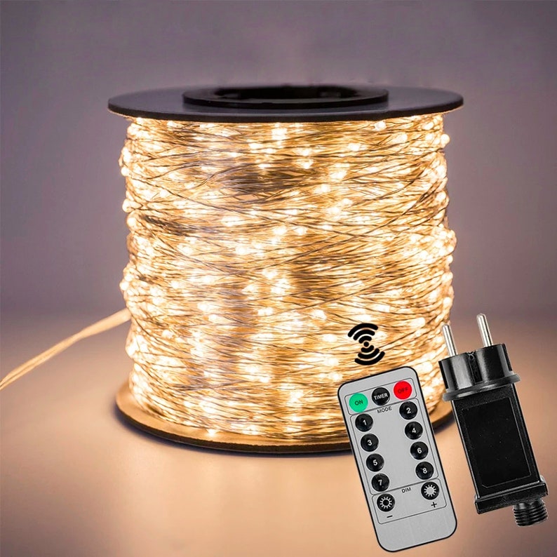 Outdoor Fairy Lights, Wedding, Party, Birthday Lights, 200m Etsy UK