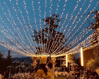 Outdoor Fairy Lights,  Wedding, Party, Birthday Lights, 200m