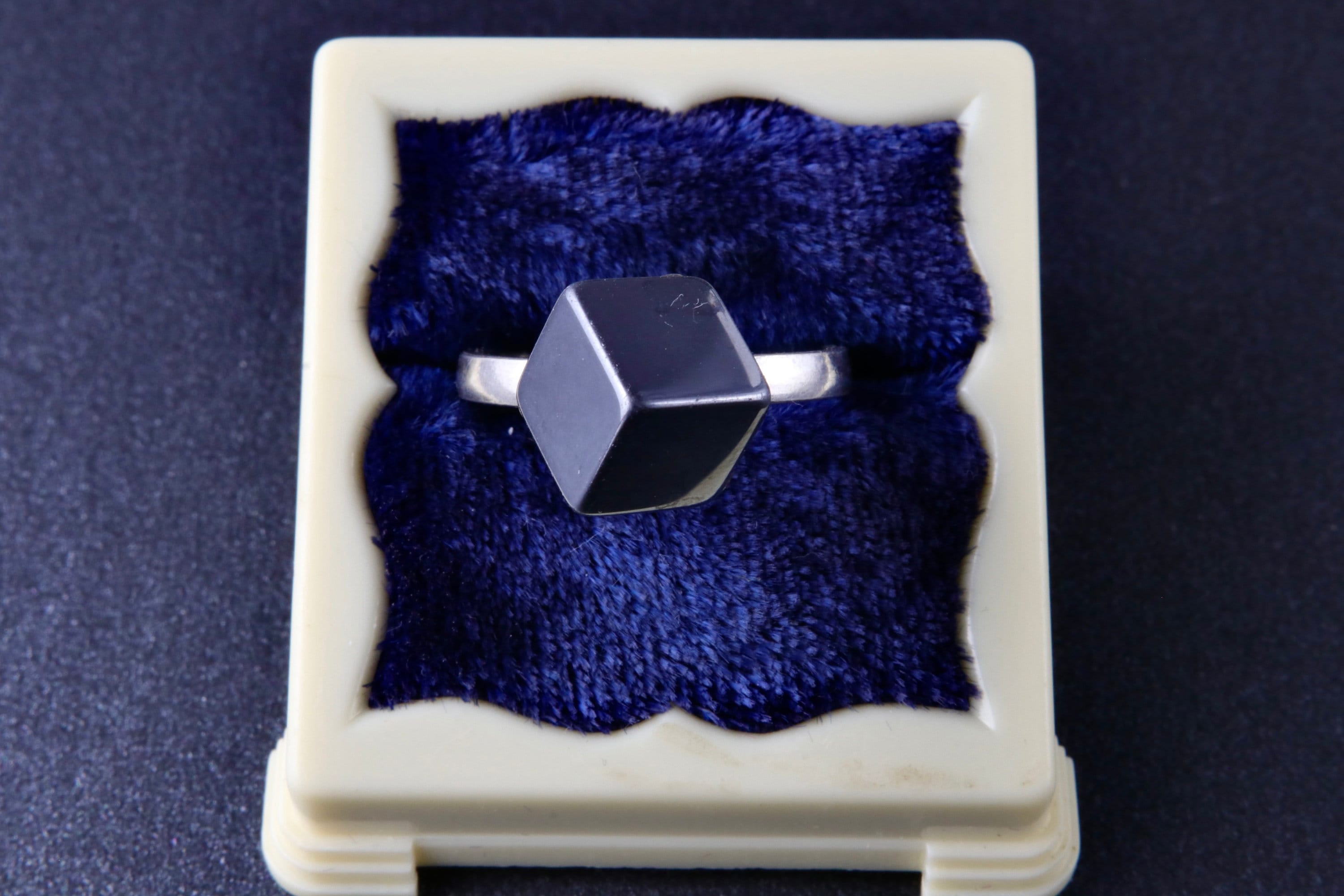 Tension Set Diamond Engagement Ring - Unique Design