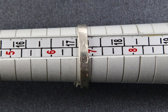 Braided sterling silver ring, Waves silver ring, … - image 10