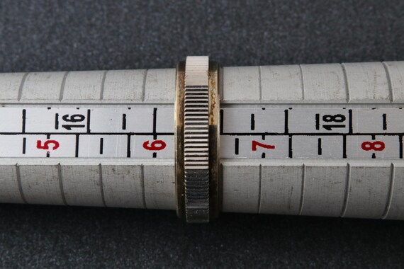 Sterling silver ring double solid stripe, Minimal… - image 10