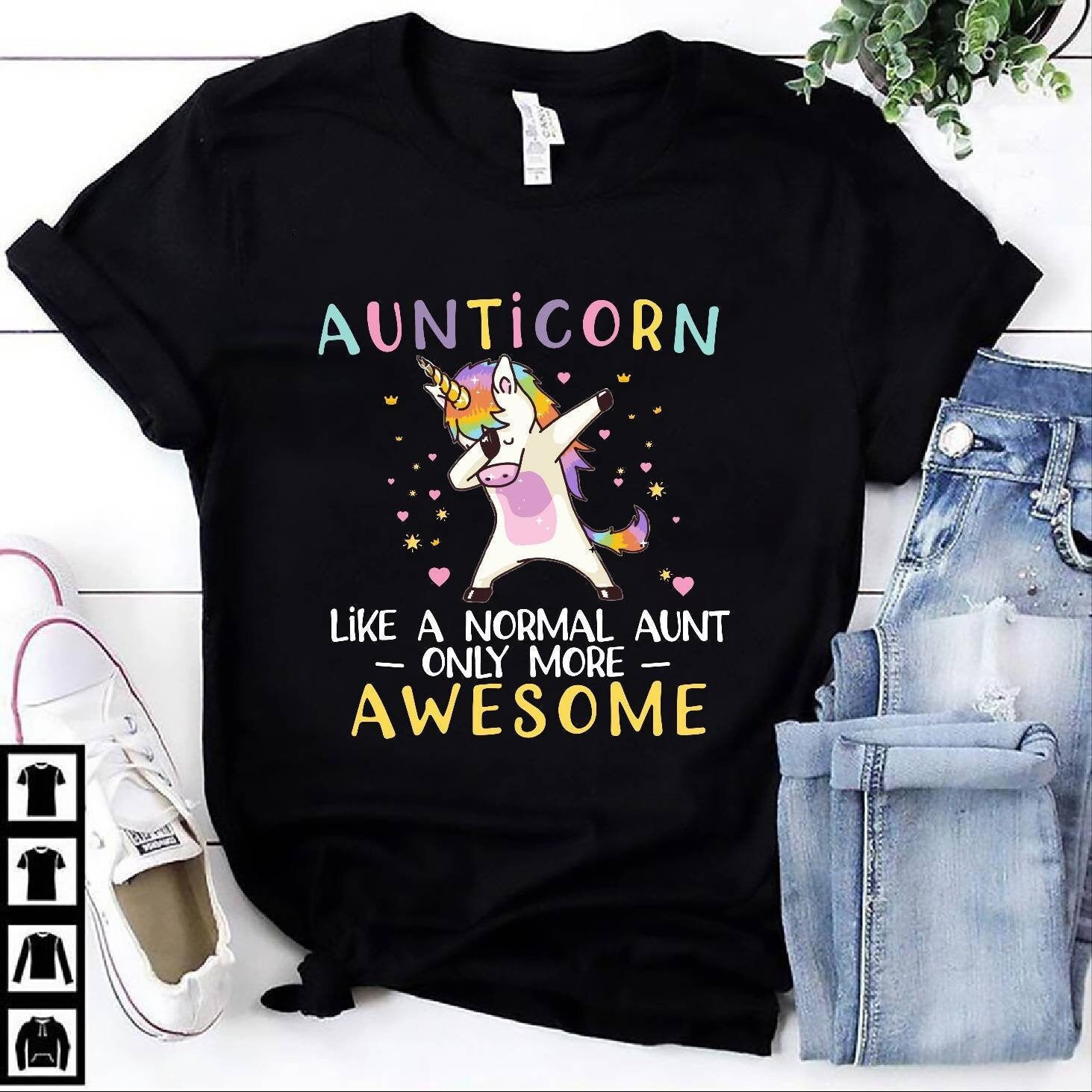 aunticorn t shirt uk
