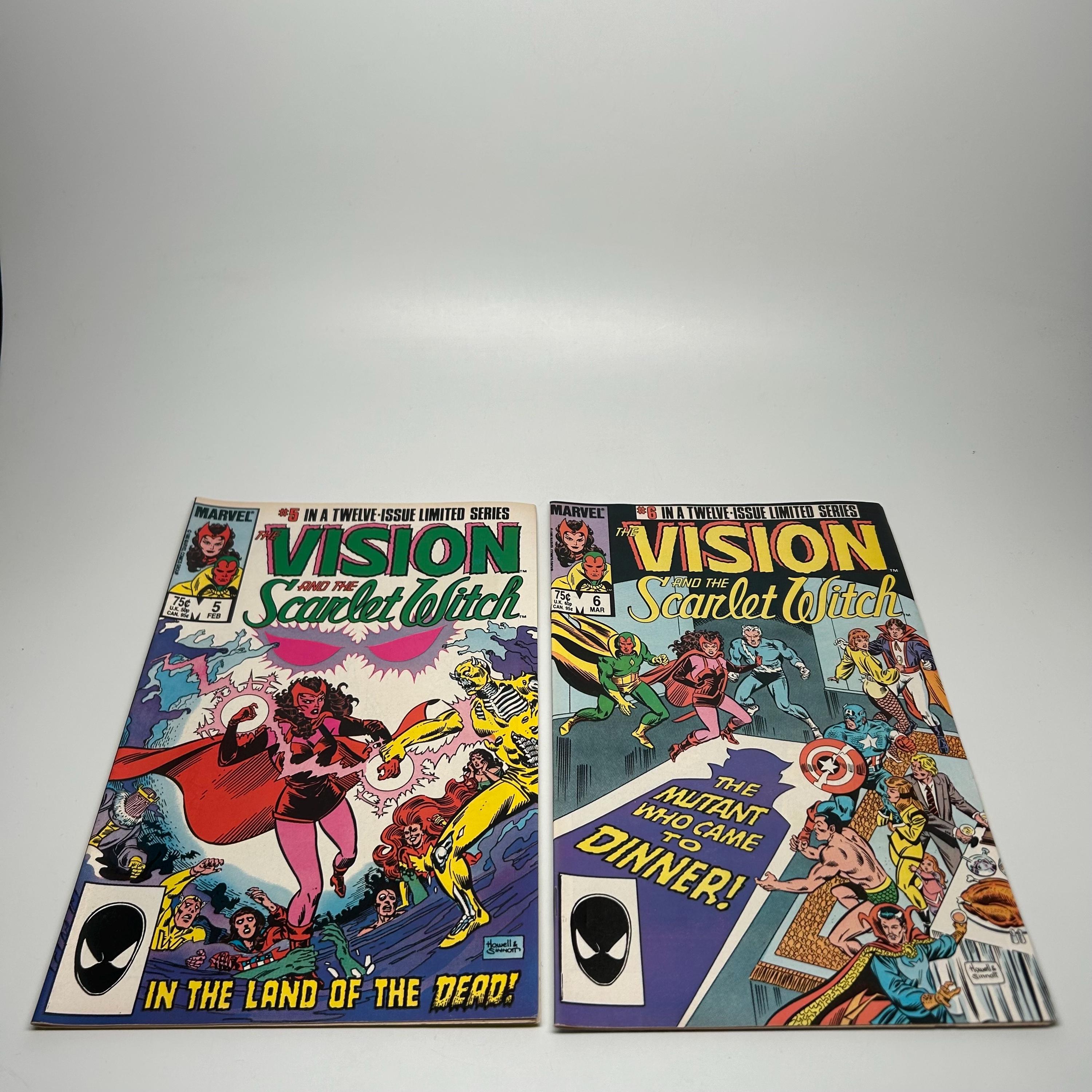 Vision and the Scarlet Witch #1-12 (1985) *complete* Key Issue 1st ...